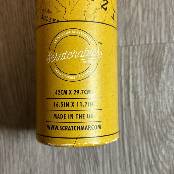 Travel Edition Scratch Map - Picture 5 of 6